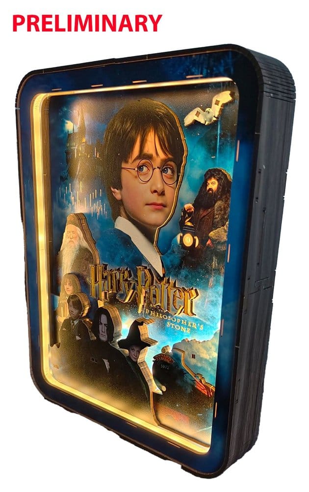 Harry Potter Tiny Adventures cadre mural Harry Potter à l'école des sorciers