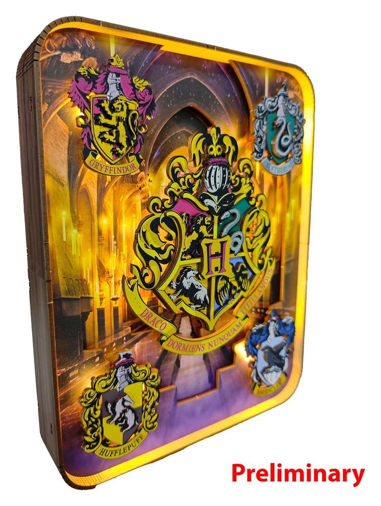Harry Potter Tiny Adventures cadre mural Blason de Poudlard