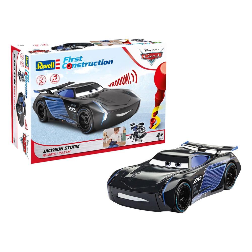 Cars jeu de construction First Construction Jackson Storm 22 cm