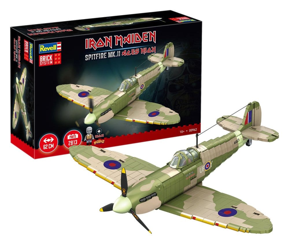 Iron Maiden Brick System set de construction Spitfire MK.II Aces High 58 cm