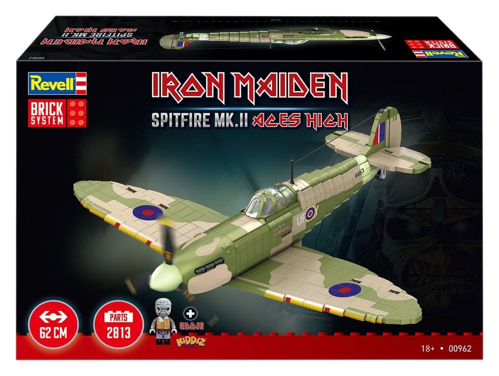 Iron Maiden Brick System set de construction Spitfire MK.II Aces High 58 cm