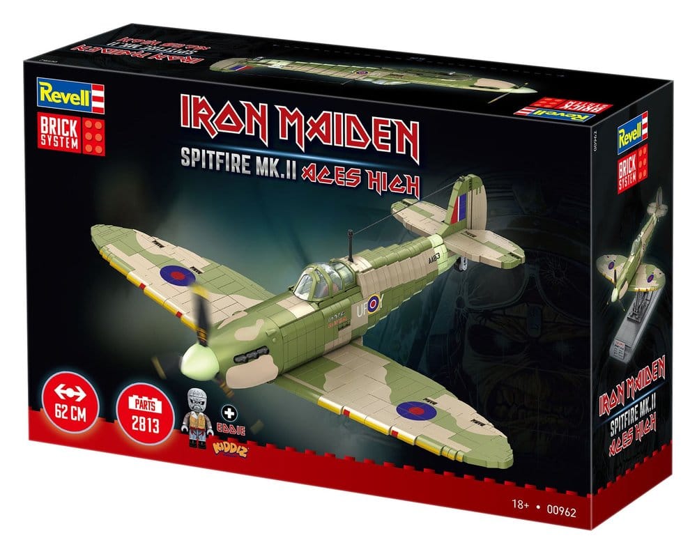 Iron Maiden Brick System set de construction Spitfire MK.II Aces High 58 cm