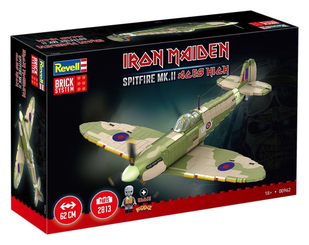 Iron Maiden Brick System set de construction Spitfire MK.II Aces High 58 cm