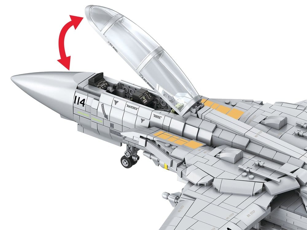 Top Gun Brick System set de briques Maverick's F-14A Tomcat