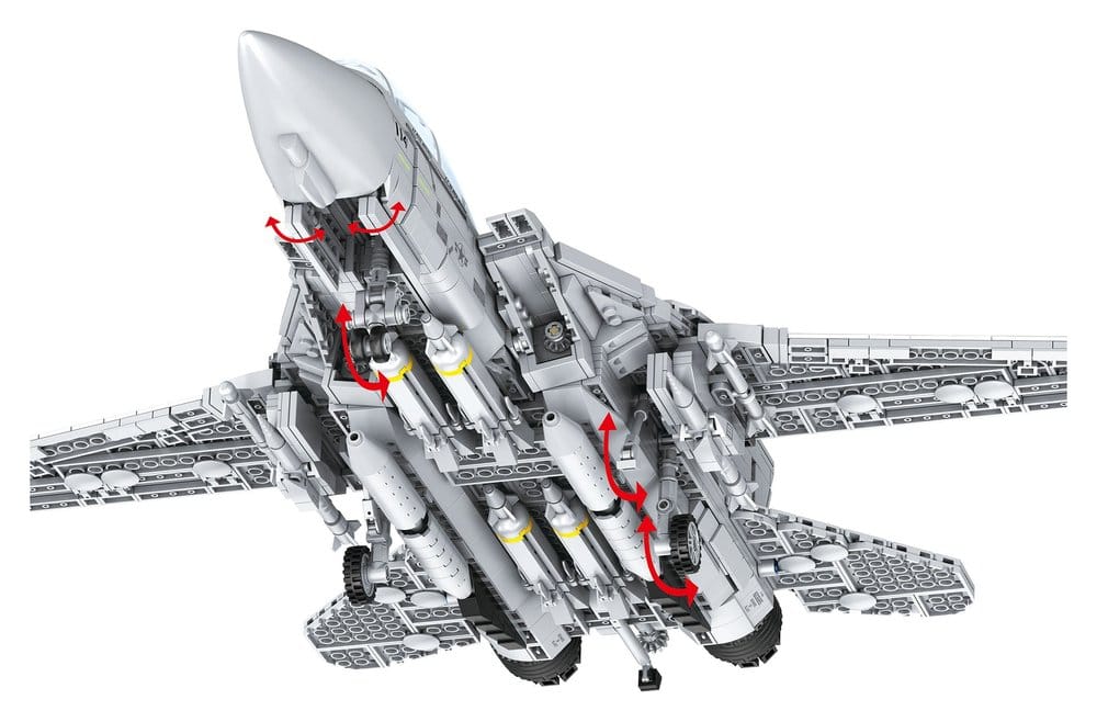 Top Gun Brick System set de briques Maverick's F-14A Tomcat