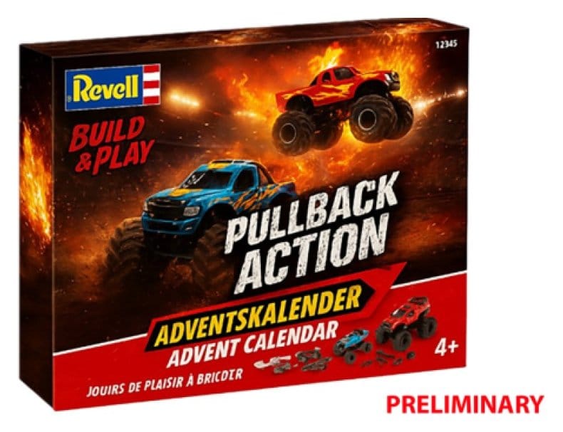 Revell calendrier de l´avent Pullback Action Monster Truck