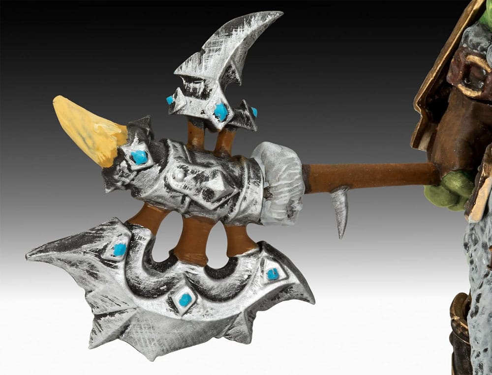 World of Warcraft kit complet maquette 1/16 The Orc Thrall 13 cm