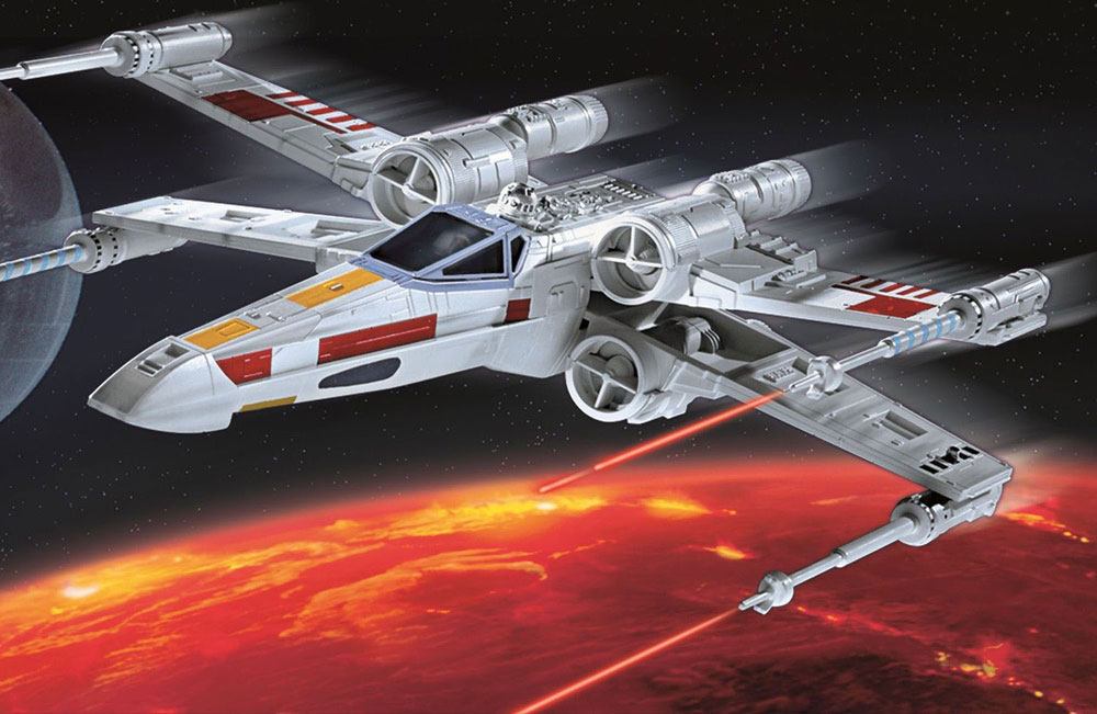 Star Wars maquette 1/57 X-wing Fighter 22 cm