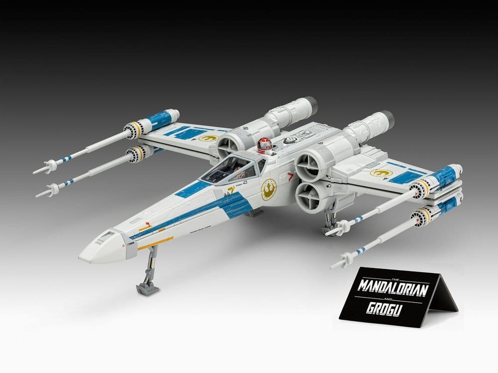 Star Wars The Mandalorian and Grogu Revell maquette 1/57 New Republic X-Wing Fighter 22 cm