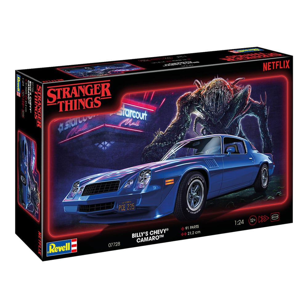Stranger Things maquette 1/25 Chevy Camaro Z/28 19 cm
