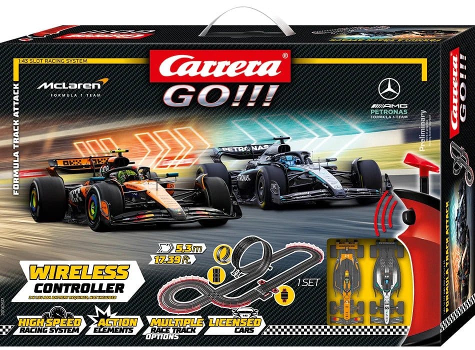 Carrera GO!!! circuit de voitures de slot Formula Track Attack
