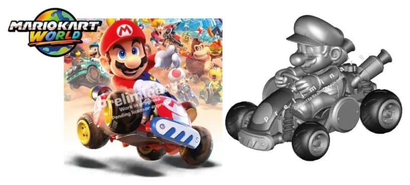 Nintendo Mario Kart Carrera RC voiture RC Mario Kart World, Mario 2,4GHz