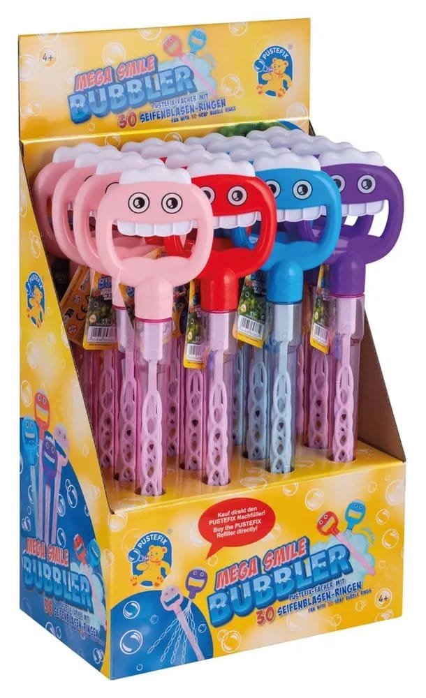 Pustefix Mega Smile Bubbler Assortiment (16)
