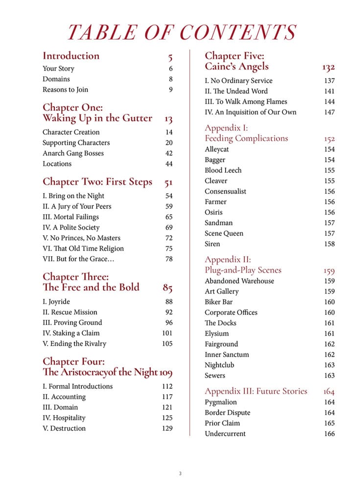 Vampire: The Masquerade 5th Edition RPG livre The Crimson Gutter Chronicle Book *ANGLAIS*