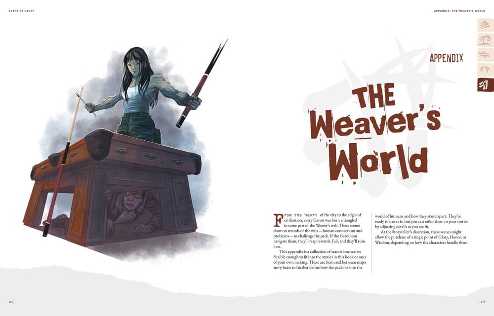 Werewolf: The Apocalypse 5th Edition RPG livre Scent of Decay Chronicle *ANGLAIS*