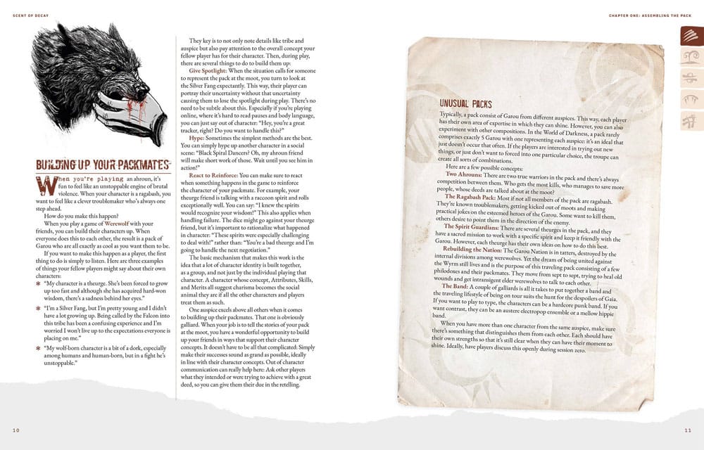 Werewolf: The Apocalypse 5th Edition RPG livre Scent of Decay Chronicle *ANGLAIS*