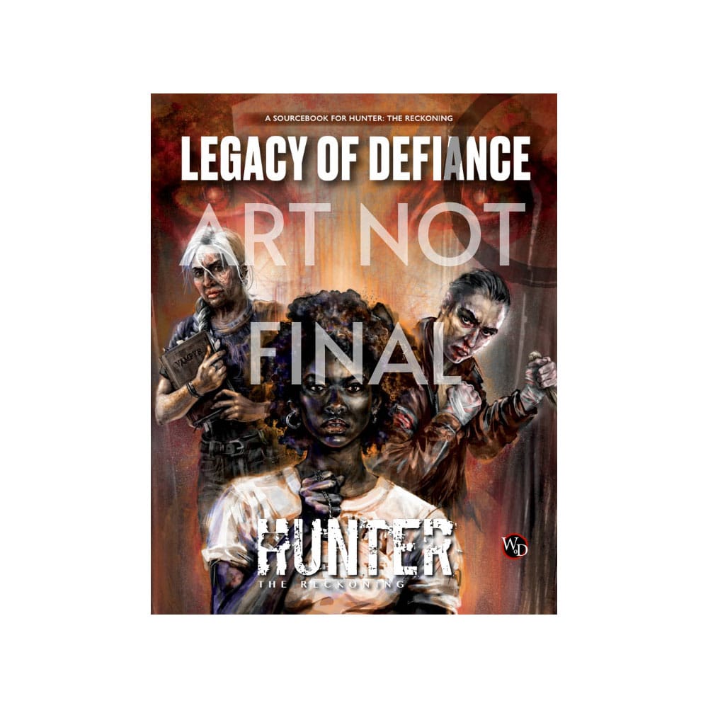 Hunter: The Reckoning 5th Edition RPG livre Legacy of Defiance Sourcebook *ANGLAIS*