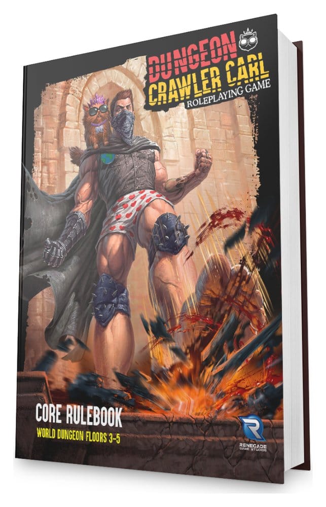 Dungeon Crawler Carl RPG Livre de Règles *ANGLAIS*