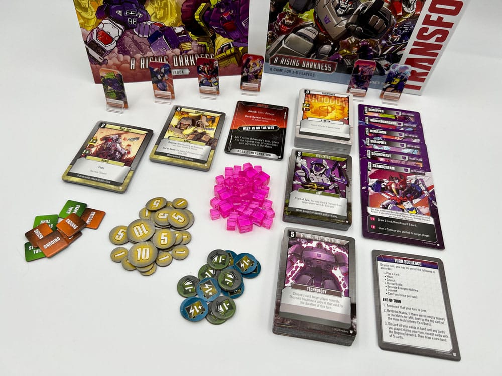 Transformers Jeu de cartes Deck-Building A Rising Darkness *ANGLAIS*