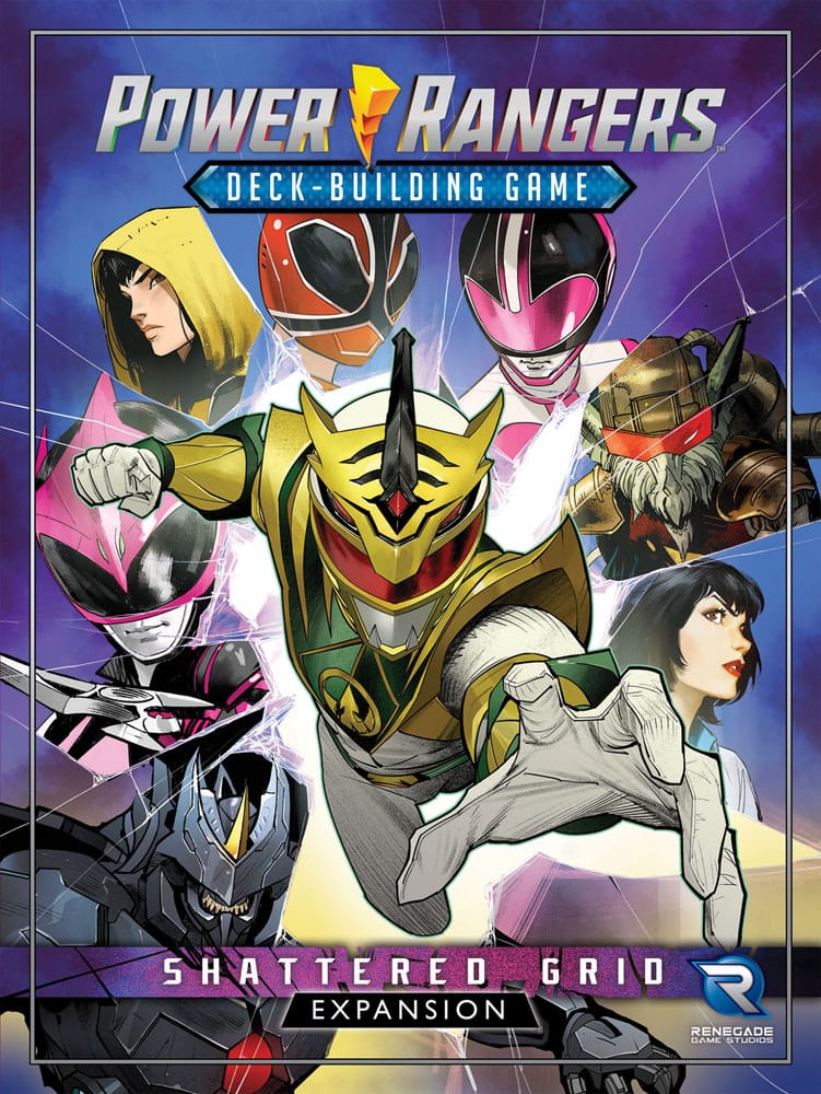 Power Rangers Jeu de cartes Deck-Building Shattered Grid Expansion *ANGLAIS*