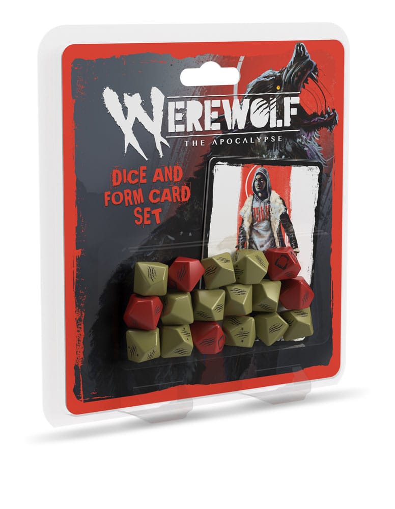 Werewolf: The Apocalypse 5th Edition RPG Jeu de dés et de cartes de forme