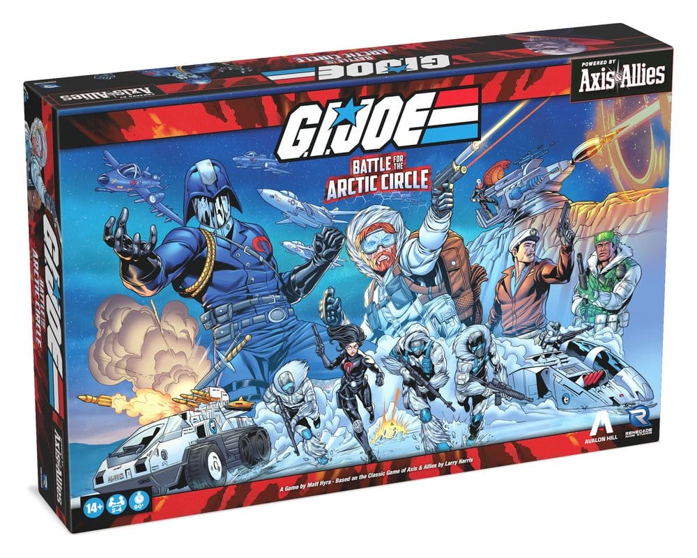 G.I. Joe jeu de plateau Battle for the Arctic Circle powered by Axis & Allies *ANGLAIS*