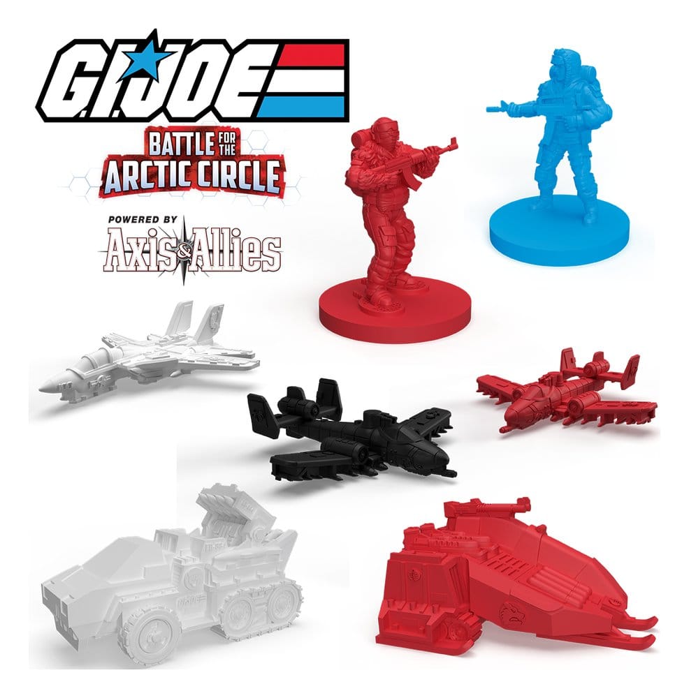 G.I. Joe jeu de plateau Battle for the Arctic Circle powered by Axis & Allies *ANGLAIS*