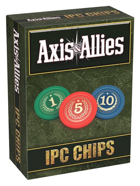 Avalon Hill jeu de plateau Axis & Allies: IPC Chips Extension