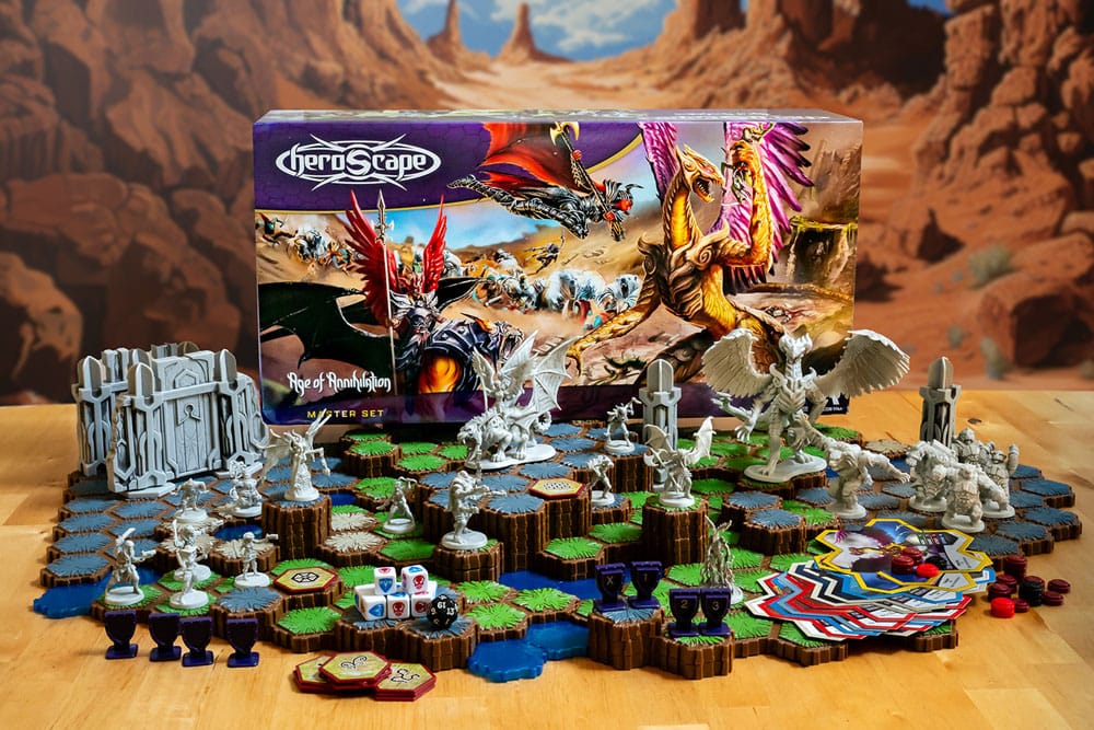 Heroscape jeu de plateau Age of Annihilation Master Set *ANGLAIS*