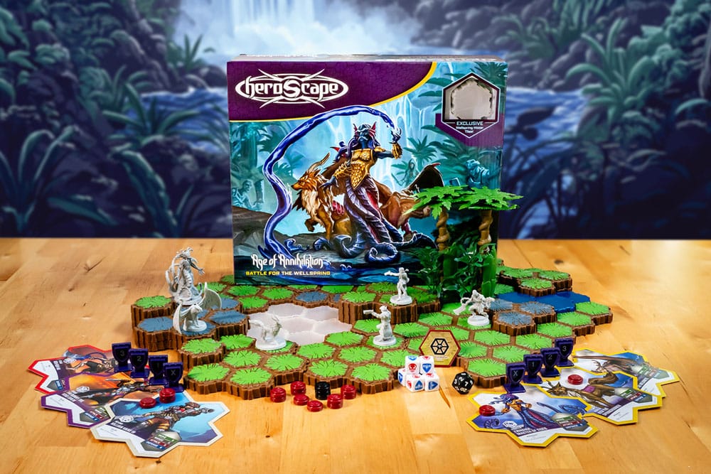 Heroscape jeu de plateau Battle for the Wellspring Battle Box *ANGLAIS*