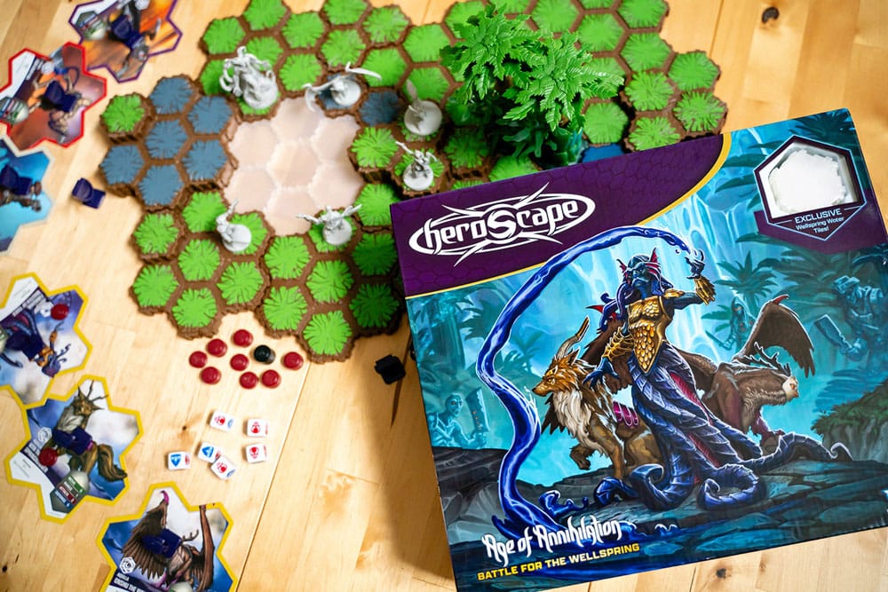 Heroscape jeu de plateau Battle for the Wellspring Battle Box *ANGLAIS*