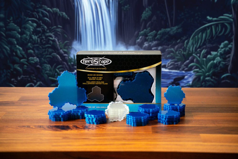 Heroscape Expansion Waters of Valhalla Terrain *ANGLAIS*