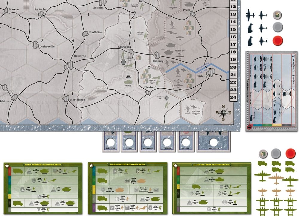 Avalon Hill jeu de plateau Axis & Allies: Battle of the Bulge *ANGLAIS*