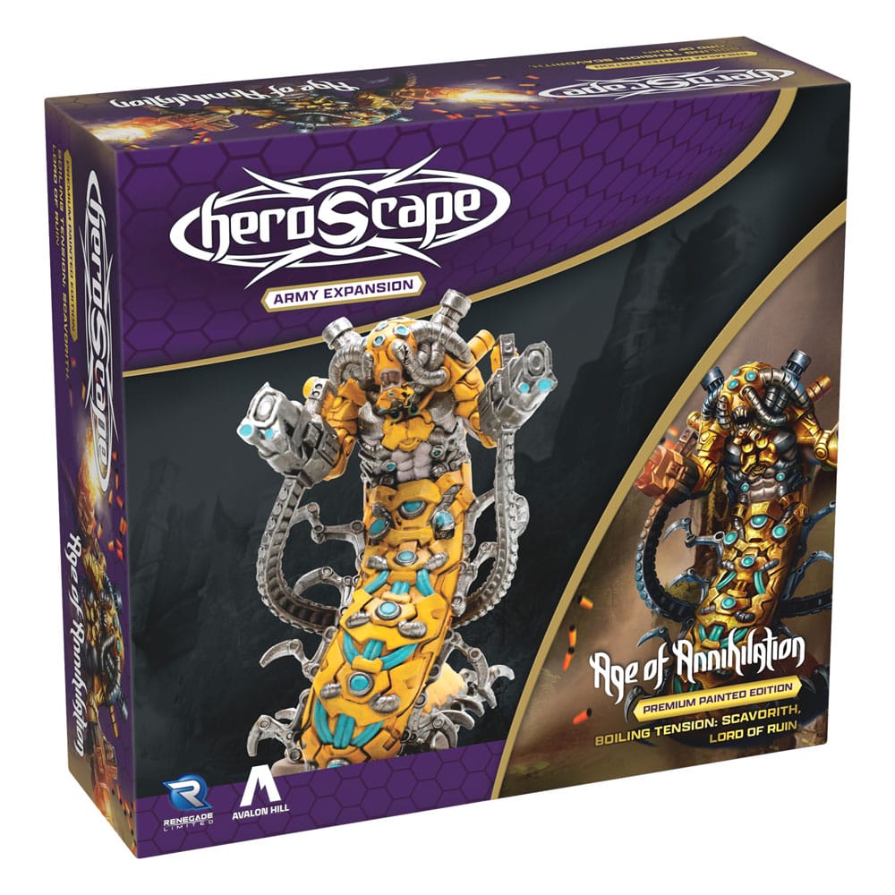 Heroscape Expansion de l'armée Boiling Tension: Scavorith Lord of Ruin *ANGLAIS*