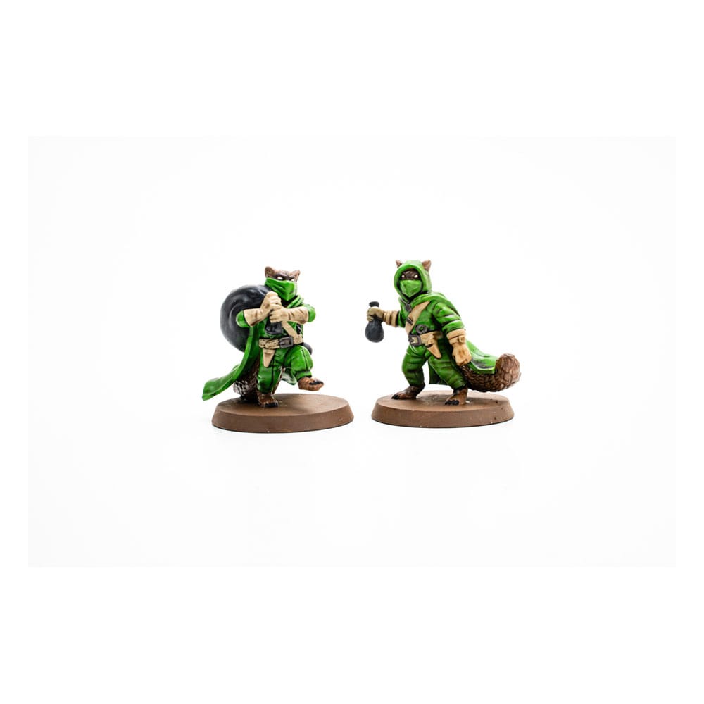 Heroscape Expansion de l'armée Boiling Tension: Molten Crustaceans & Tanuki Tricksters *ANGLAIS*