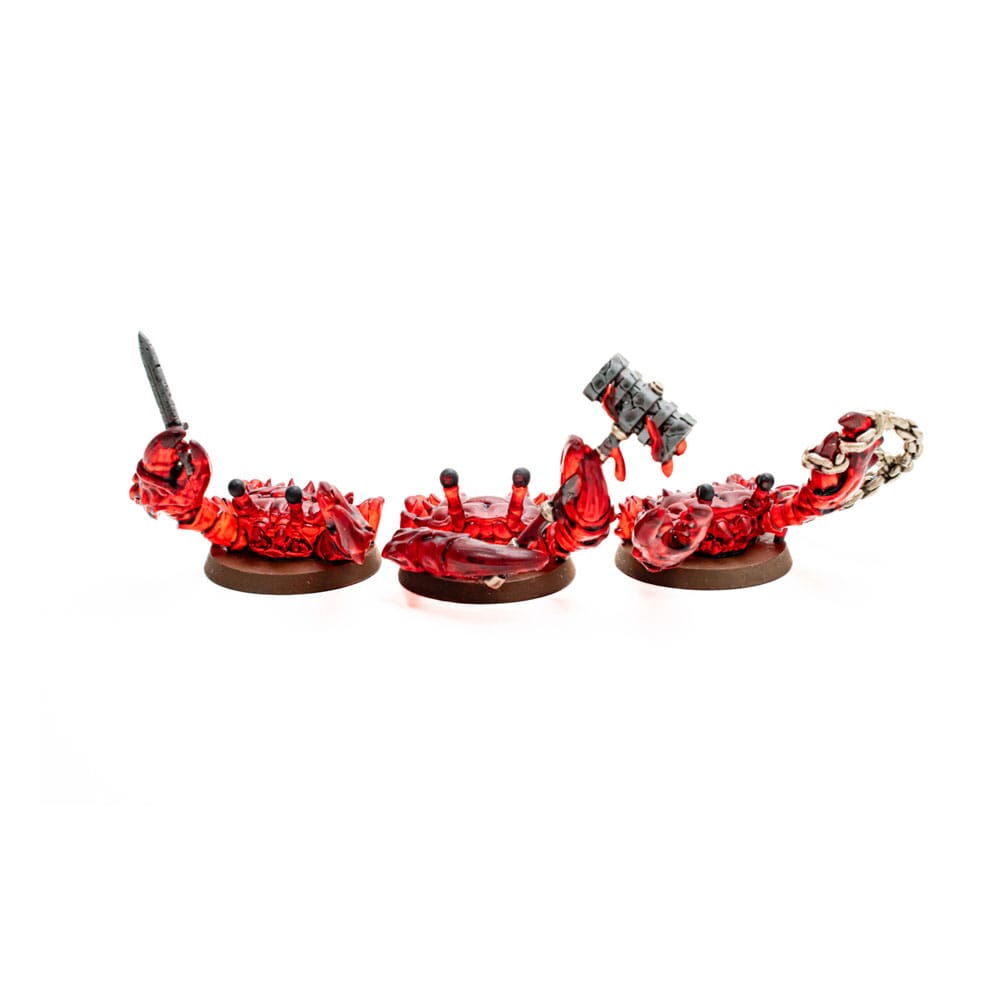 Heroscape Expansion de l'armée Boiling Tension: Molten Crustaceans & Tanuki Tricksters *ANGLAIS*