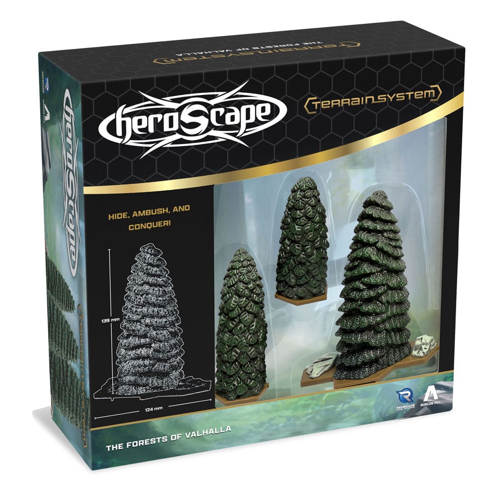Heroscape Expansion du terrain Forests of Valhalla *ANGLAIS*