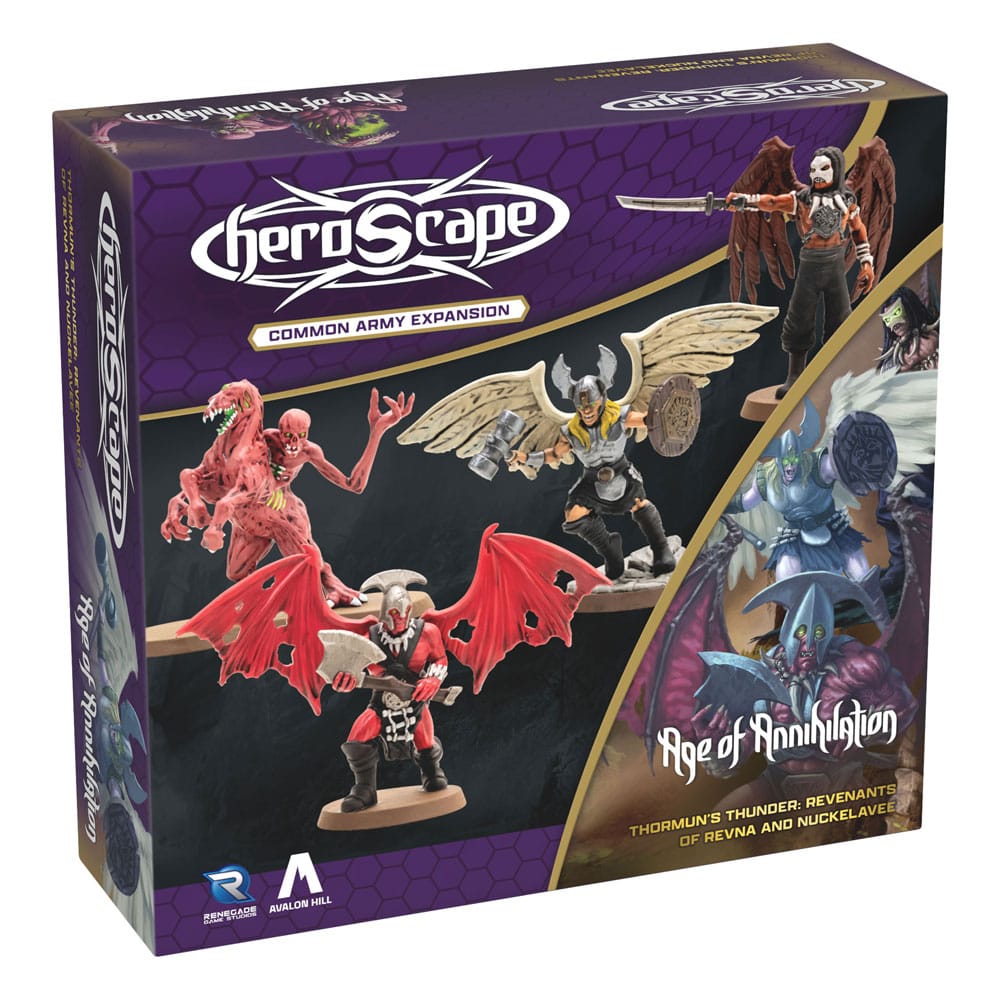 Heroscape Expansion de l'armée Age of Annihilation Revenants of Revna & Nuckelavee (Common) *ANGLAIS*