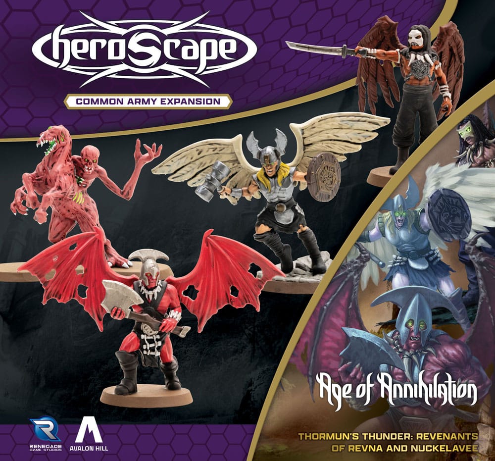 Heroscape Expansion de l'armée Age of Annihilation Revenants of Revna & Nuckelavee (Common) *ANGLAIS*