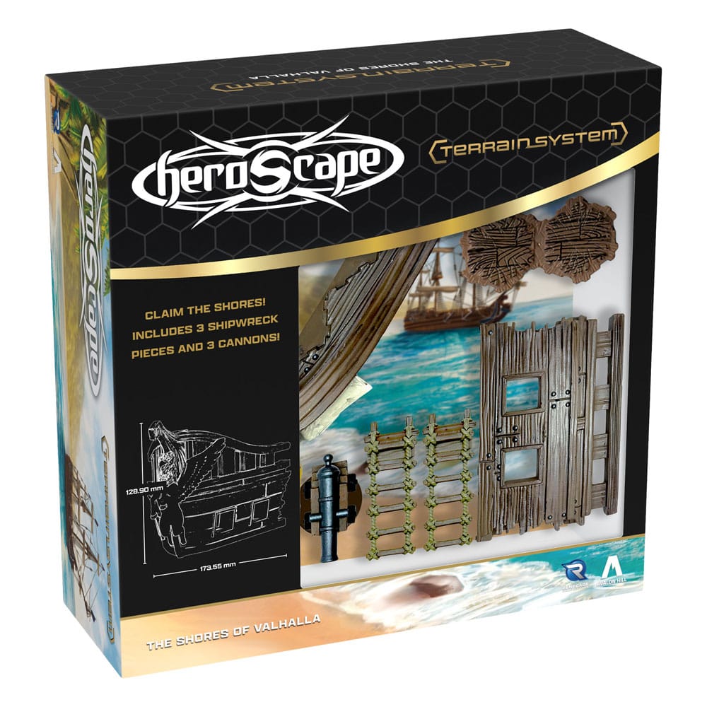 Heroscape Expansion du terrain Shores of Valhalla *ANGLAIS*