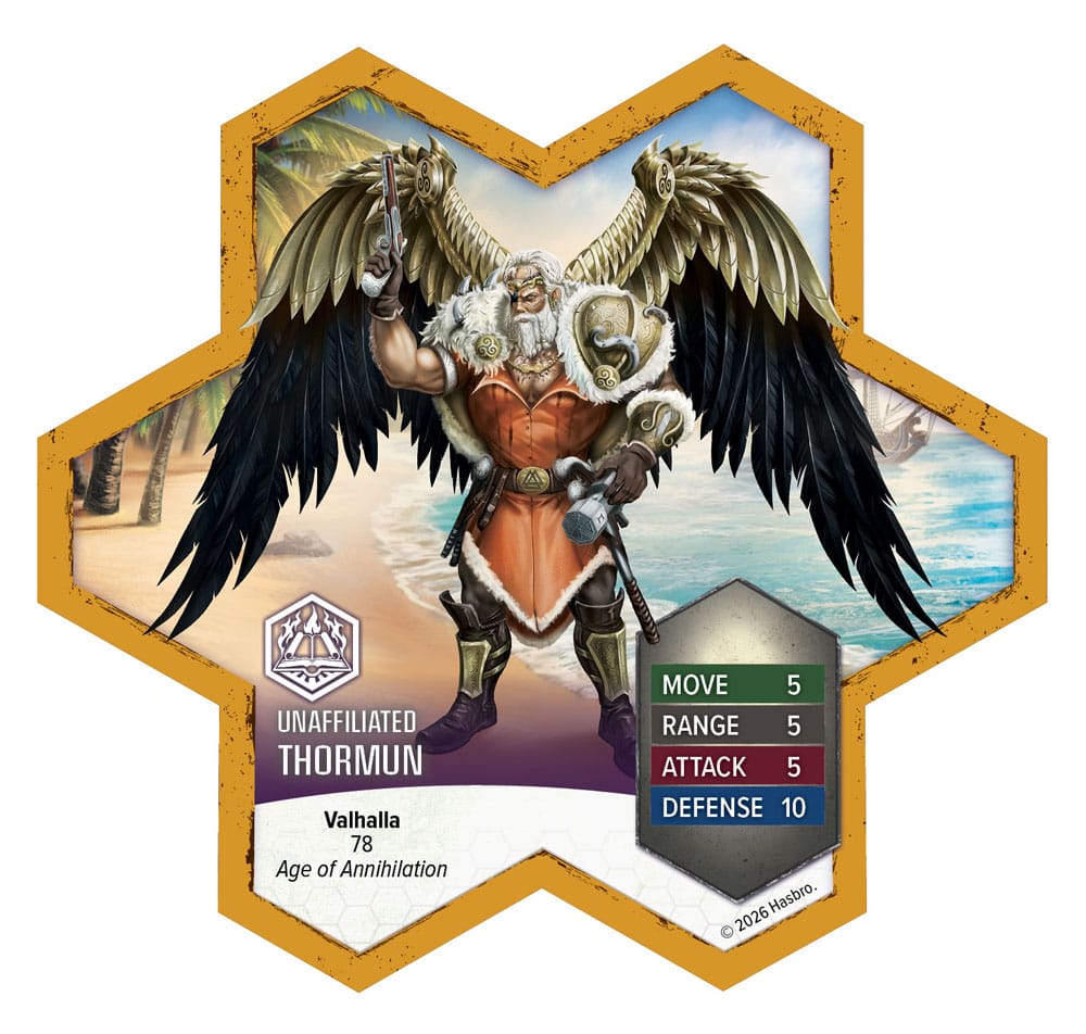 Heroscape Expansion de l'armée Age of Annihilation Thormun & Kraken *ANGLAIS*