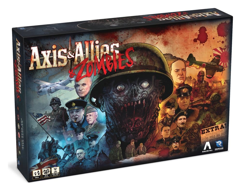 Avalon Hill jeu de plateau Axis & Allies & Zombies *ANGLAIS*