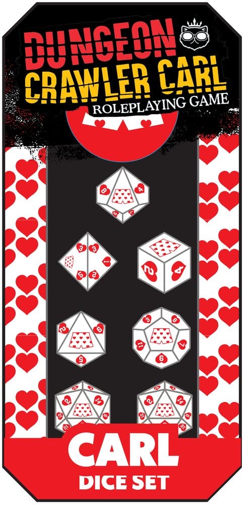 Dungeon Crawler Carl RPG Set de Dés Carl’s Enchanted Big Boi Boxers