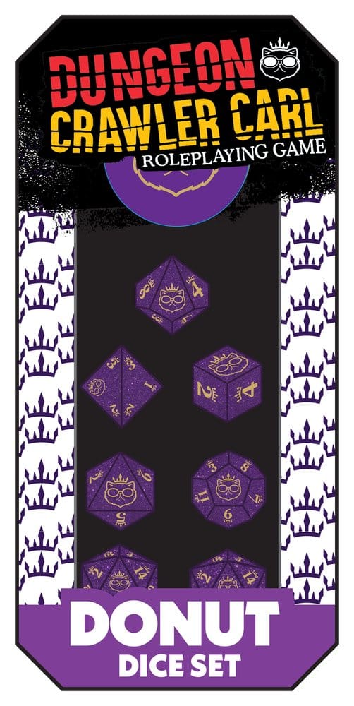 Dungeon Crawler Carl Set de Dés Princess Donut’s Enchanted Crown