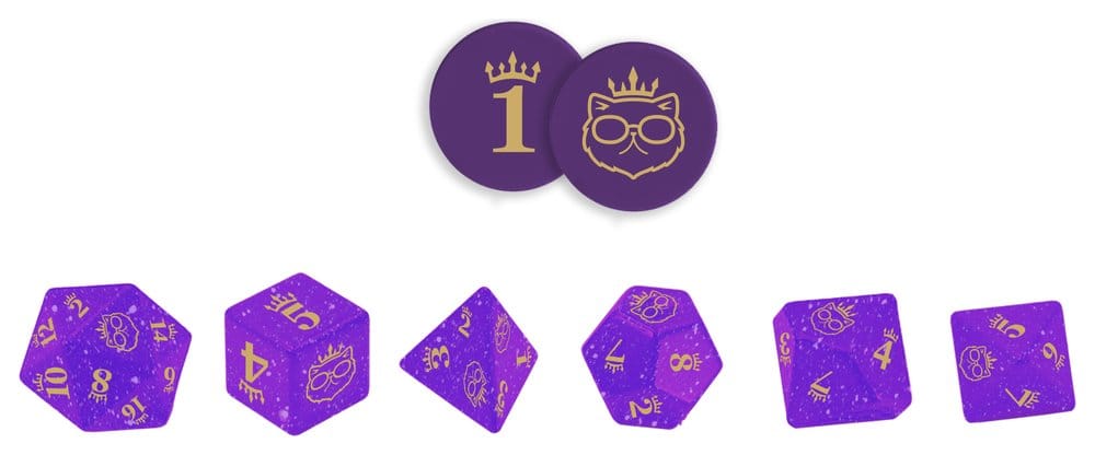 Dungeon Crawler Carl Set de Dés Princess Donut’s Enchanted Crown