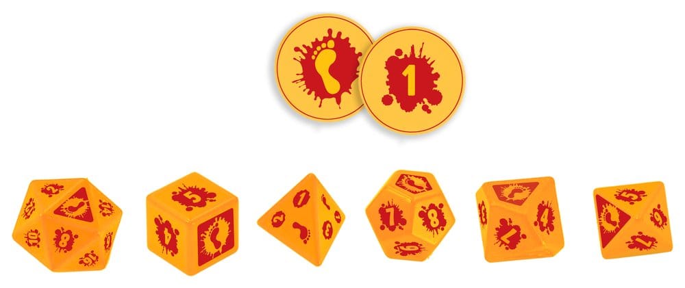 Dungeon Crawler Carl RPG Set de Dés Smush