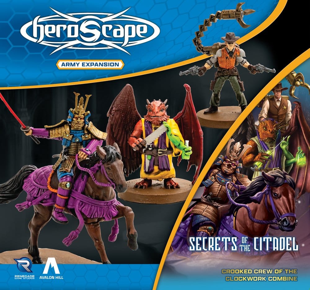 Heroscape Extension d'Armée Crooked Crew of the Clockwork Combine *ANGLAIS*