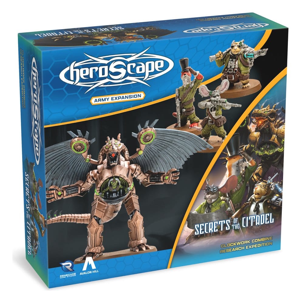 Heroscape Extension d'Armée Clockwork Combine Research Expedition *ANGLAIS*