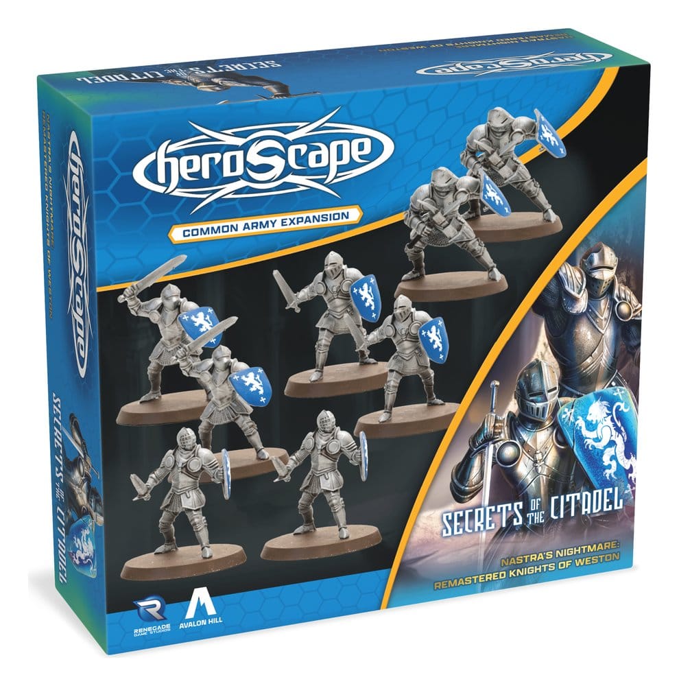 Heroscape Jeu de Plateau Extension d'Armée Knights of Weston Remastered *ANGLAIS*