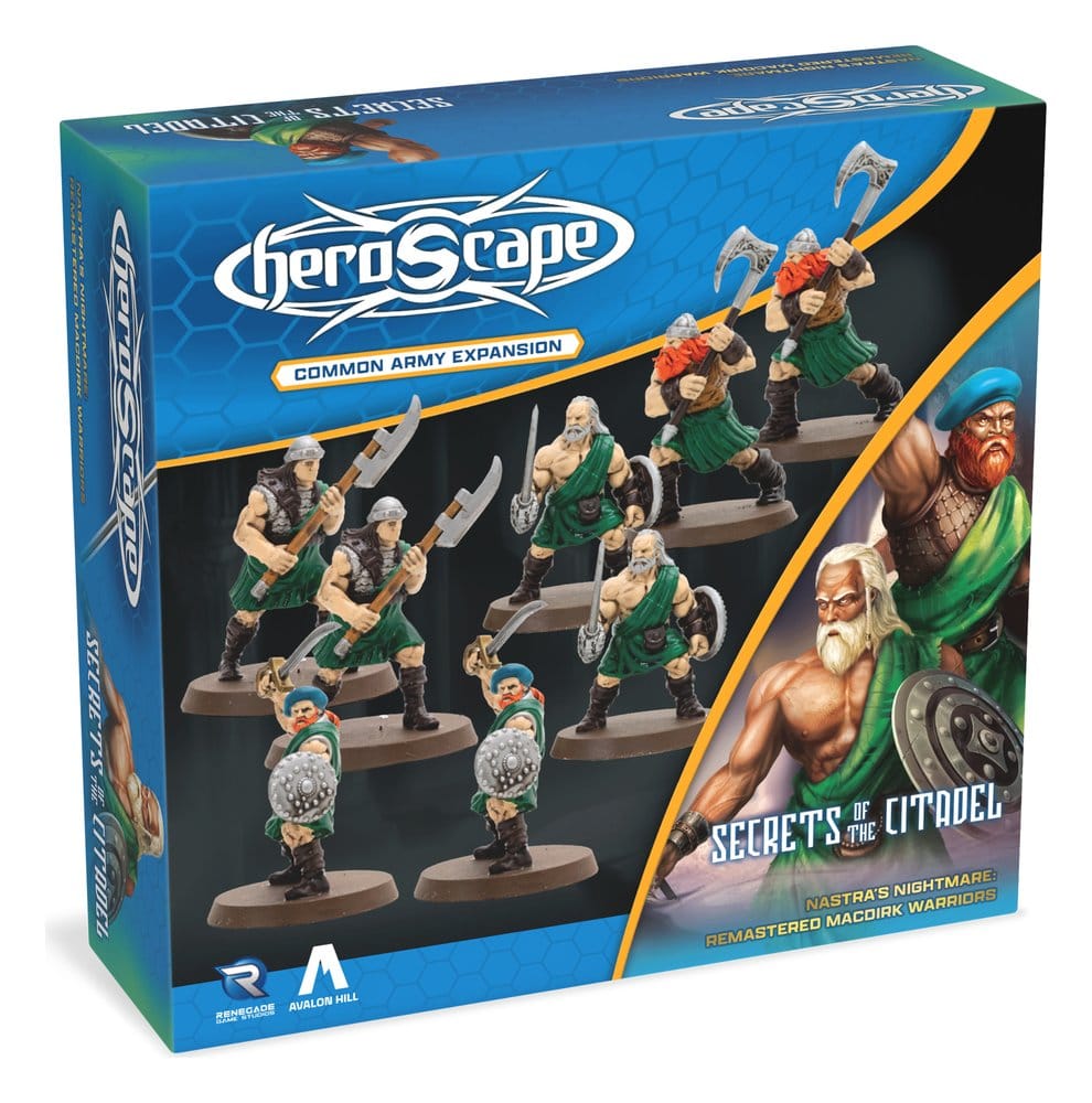 Heroscape Jeu de Plateau Extension d'Armée MacDirk Warriors Remastered *ANGLAIS*